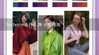 burberry是什么牌子羽绒服