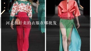 河北按斤卖的衣服在哪批发