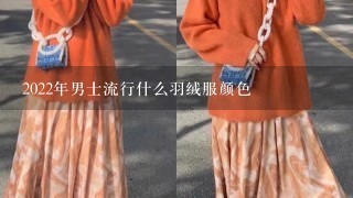 2022年男士流行什么羽绒服颜色