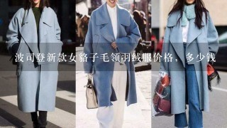 波司登新款女貉子毛领羽绒服价格，多少钱